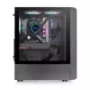 Caja de PC Thermaltake S200 TG ARGB semitorre negra