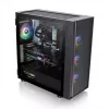 Caja de PC Thermaltake H570 TG ARGB semitorre negra