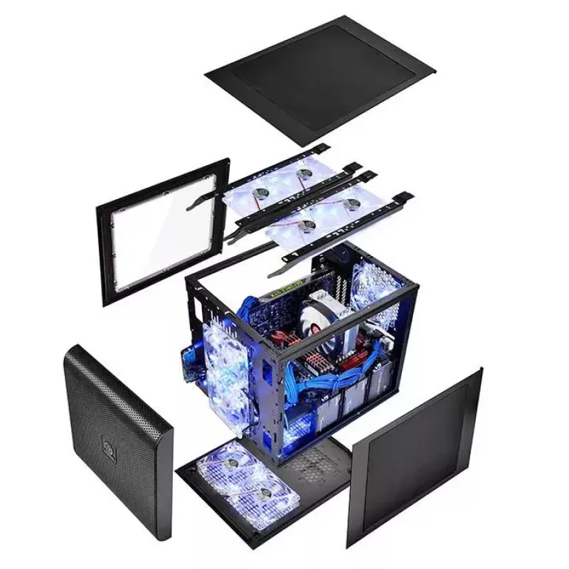Caja para PC Thermaltake Core V21 Cube Negra