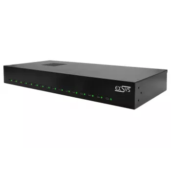 Cargador para dispositivos móviles EXSYS EX-11016 Universal Negro AC carga rápida