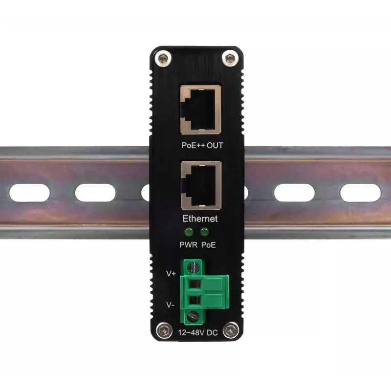 EXSYS PoE++ Gigabit Injector 90W -40°C a +80°C