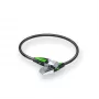 Cable de red Zyxel ACCESSORY-ZZ0109F Cat6a RJ-45–RJ-45 Negro 0,18 m