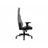 Silla gamer universal MSI MAG CH130 con asiento acolchado gris