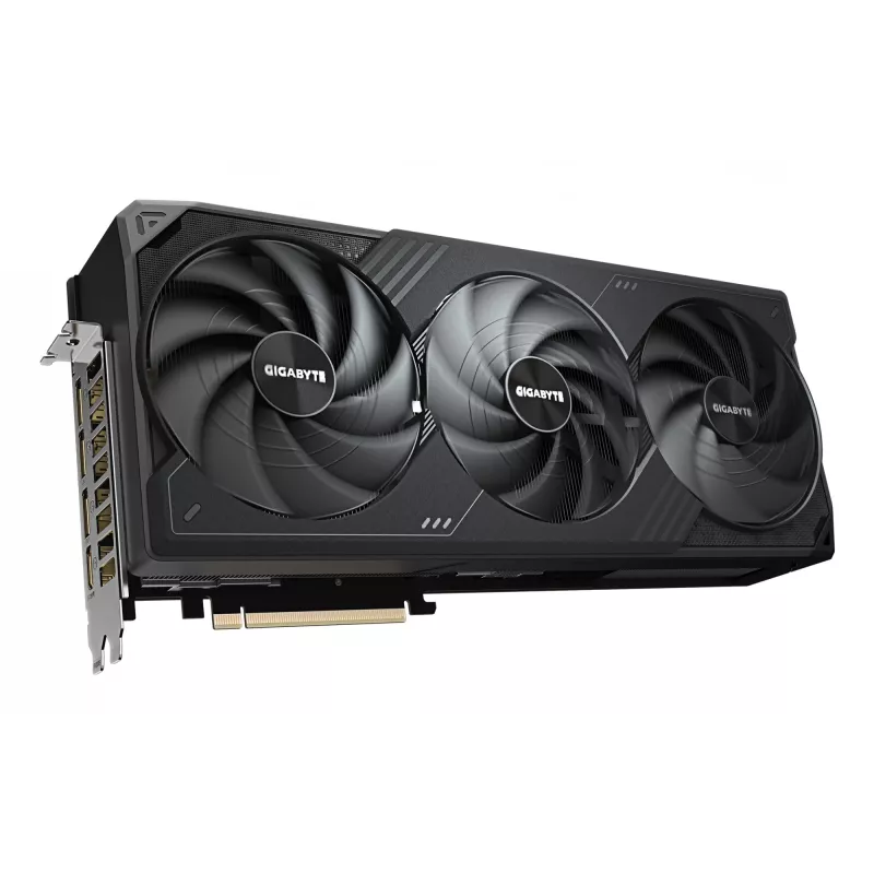 Tarjeta gráfica GIGABYTE GeForce RTX 5090 WINDFORCE OC 32G – 32 GB GDDR7, 512 bits, PCI-E 5.0, 2467 MHz de frecuencia de núcleo, 3 x DP 2.1a, 1 x HDMI 2.1b, NVIDIA DLSS 4, GV-N5090WF3OC-32GD