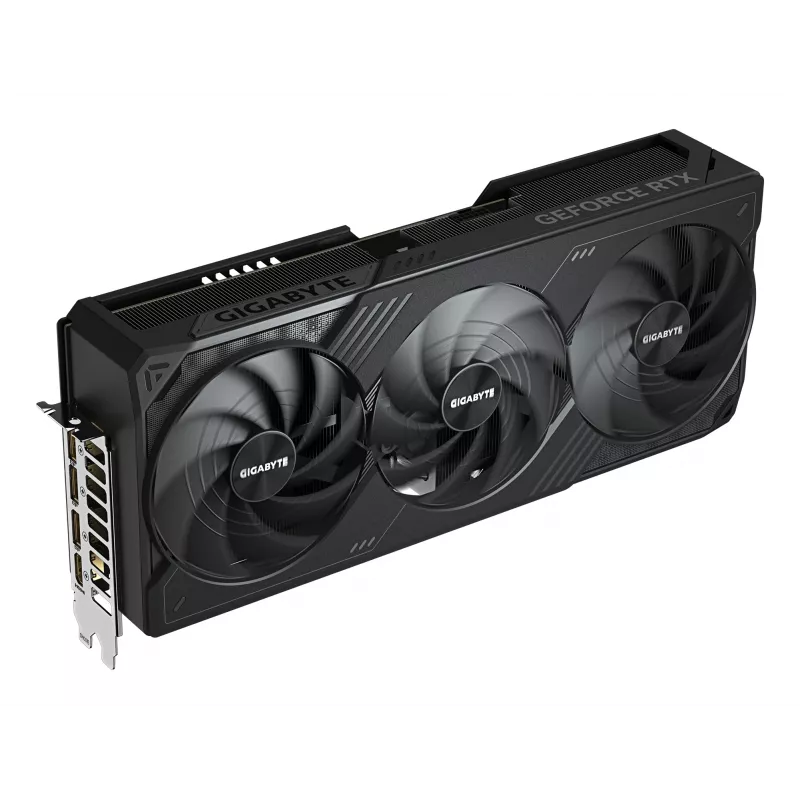 Tarjeta gráfica GIGABYTE GeForce RTX 5090 WINDFORCE OC 32G – 32 GB GDDR7, 512 bits, PCI-E 5.0, 2467 MHz de frecuencia de núcleo, 3 x DP 2.1a, 1 x HDMI 2.1b, NVIDIA DLSS 4, GV-N5090WF3OC-32GD