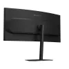 Monitor gamer curvo GIGABYTE GS34WQCA 34 inch WQHD – 3440 x 1440, 1500R, 120 Hz, 1 ms, 300 cd/m², FreeSync Premium, HDR Ready, HDMI 2.0, DisplayPort 1.4