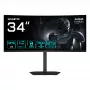 Monitor gamer curvo GIGABYTE GS34WQCA 34 inch WQHD – 3440 x 1440, 1500R, 120 Hz, 1 ms, 300 cd/m², FreeSync Premium, HDR Ready, HDMI 2.0, DisplayPort 1.4