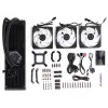 Kit de refrigeración líquida Cooler Master MasterLiquid 360 ATMOS 12 cm negro