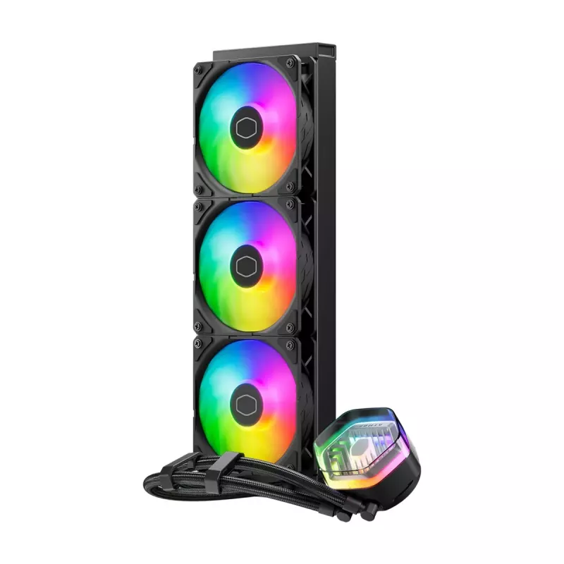 Kit de refrigeración líquida Cooler Master MasterLiquid 360 ATMOS 12 cm negro