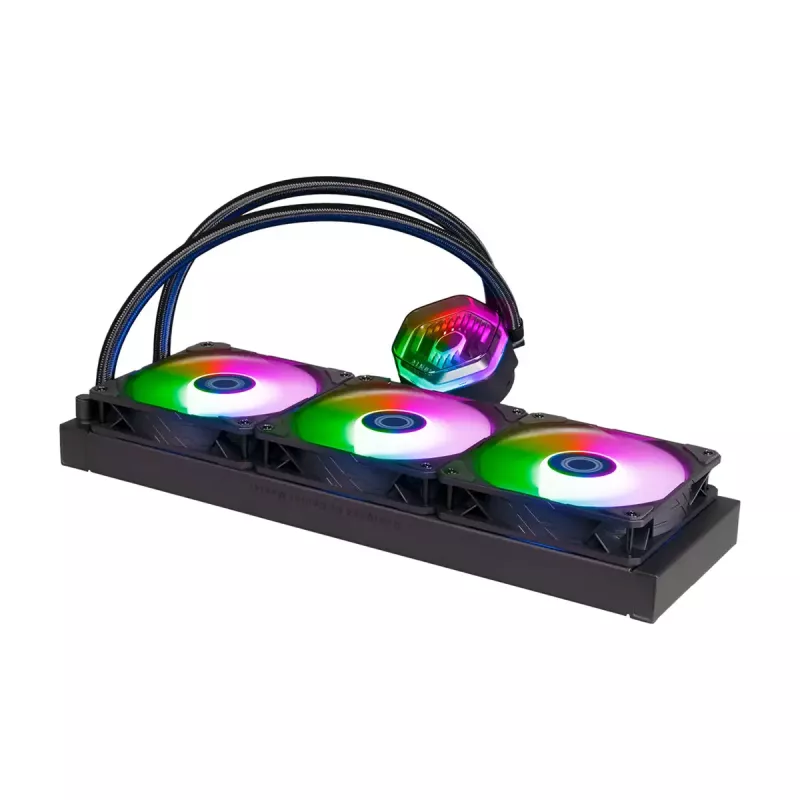 Kit de refrigeración líquida Cooler Master MasterLiquid 360 ATMOS 12 cm negro