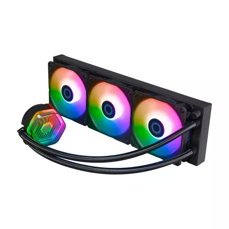 Kit de refrigeración líquida Cooler Master MasterLiquid 360 ATMOS 12 cm negro
