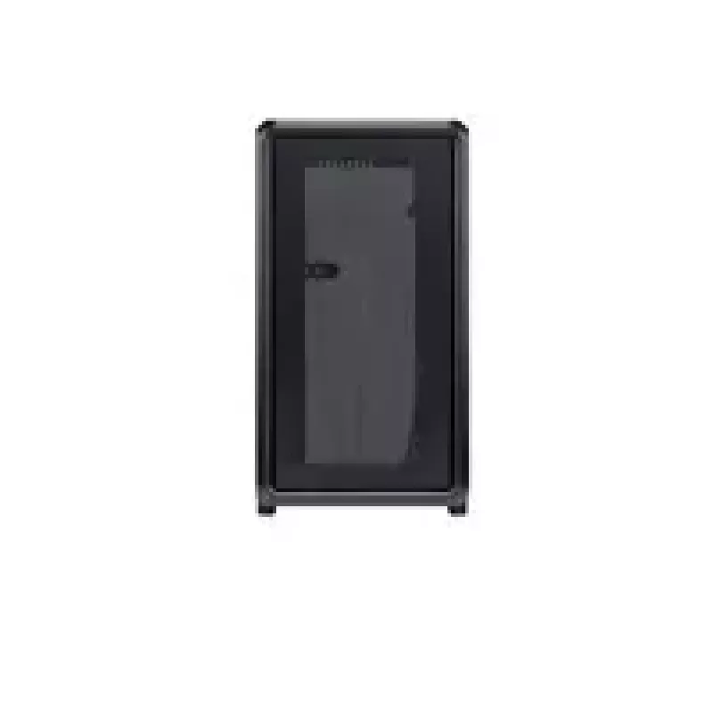Caja de ordenador Cooler Master MasterFrame 400 Mesh negra mATX con panel lateral transparente y 1 ventilador ARGB de 120 mm
