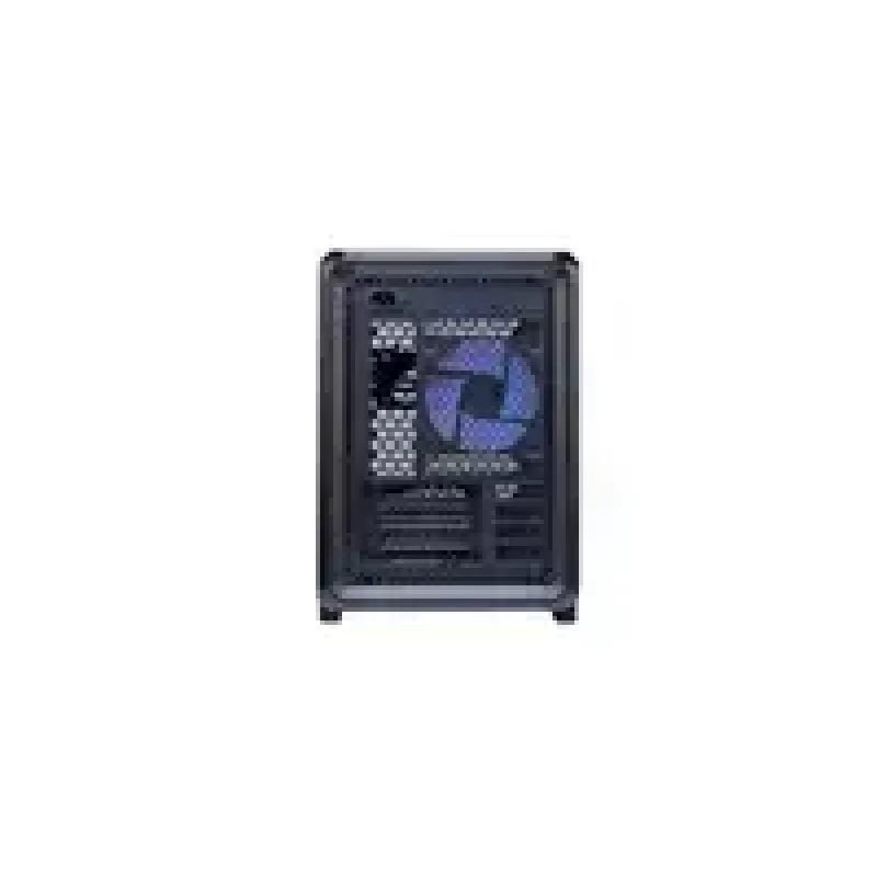 Caja de ordenador Cooler Master MasterFrame 400 Mesh negra mATX con panel lateral transparente y 1 ventilador ARGB de 120 mm
