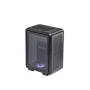 Caja de ordenador Cooler Master MasterFrame 400 Mesh negra mATX con panel lateral transparente y 1 ventilador ARGB de 120 mm