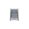 Caja de ordenador Cooler Master MasterFrame 400 Mesh plata, mATX, panel lateral transparente, 1 ventilador ARGB de 120 mm