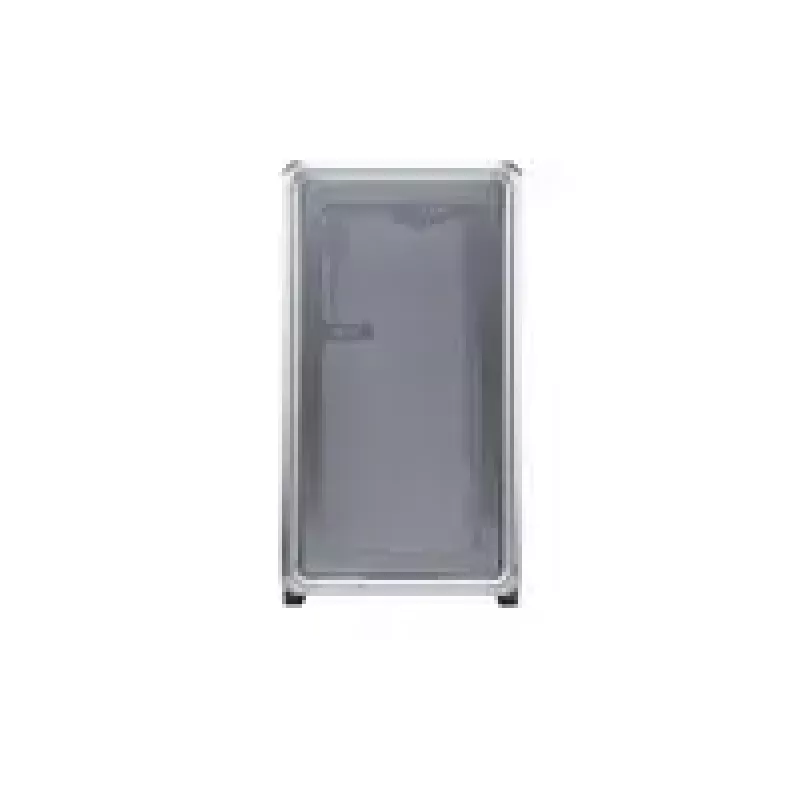 Caja de ordenador Cooler Master MasterFrame 400 Mesh plata, mATX, panel lateral transparente, 1 ventilador ARGB de 120 mm