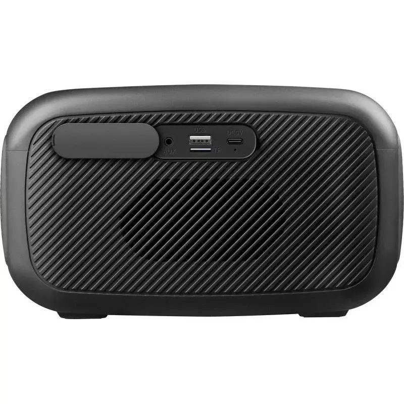 Altavoz Bluetooth portátil estéreo Defender Q5, 20W, iluminación LED, radio FM, TWS