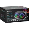Altavoz Bluetooth portátil estéreo Defender Q5, 20W, iluminación LED, radio FM, TWS