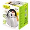 Maestro MR-1333 Hervidor no eléctrico con silbato, 3 L, acero inoxidable