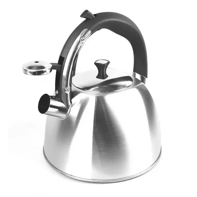 Maestro MR-1333 Hervidor no eléctrico con silbato, 3 L, acero inoxidable