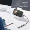 Docking station ColorWay CW-HUB04 4 en 1 USB-C — HDMI, Gigabit Ethernet, USB-A, PD pass-through