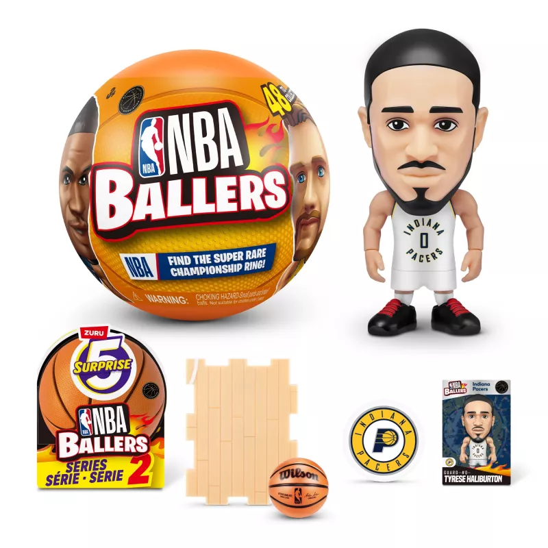 5 Surprise NBA Ballers Serie 2, 3 años, multicolor