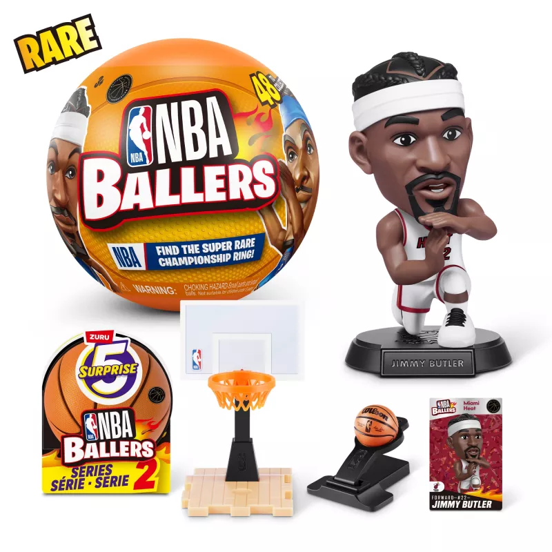 5 Surprise NBA Ballers Serie 2, 3 años, multicolor