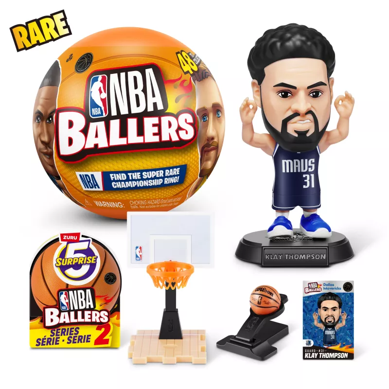 5 Surprise NBA Ballers Serie 2, 3 años, multicolor