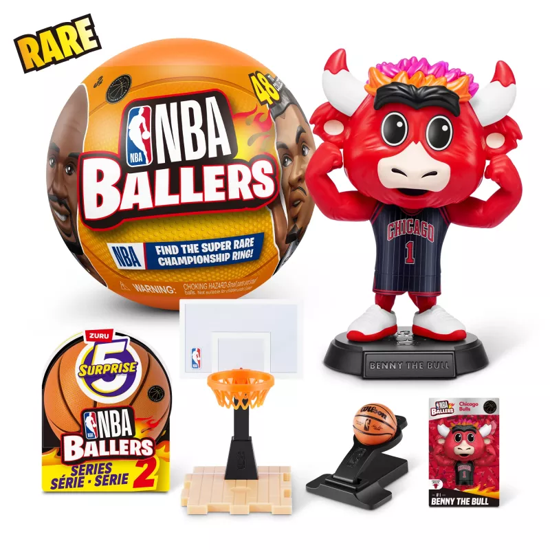 5 Surprise NBA Ballers Serie 2, 3 años, multicolor