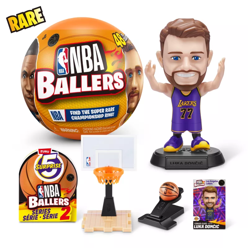 5 Surprise NBA Ballers Serie 2, 3 años, multicolor