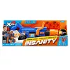 Lanzador de dardos de juguete Zuru XSHOT Insanity — Smoke N Barrel, incluye 72 dardos de espuma