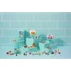 Set de juego Zuru Mini Brands Mini Minis Fill the Fridge Playset — accesorios coleccionables de nevera con alimentos en miniatura