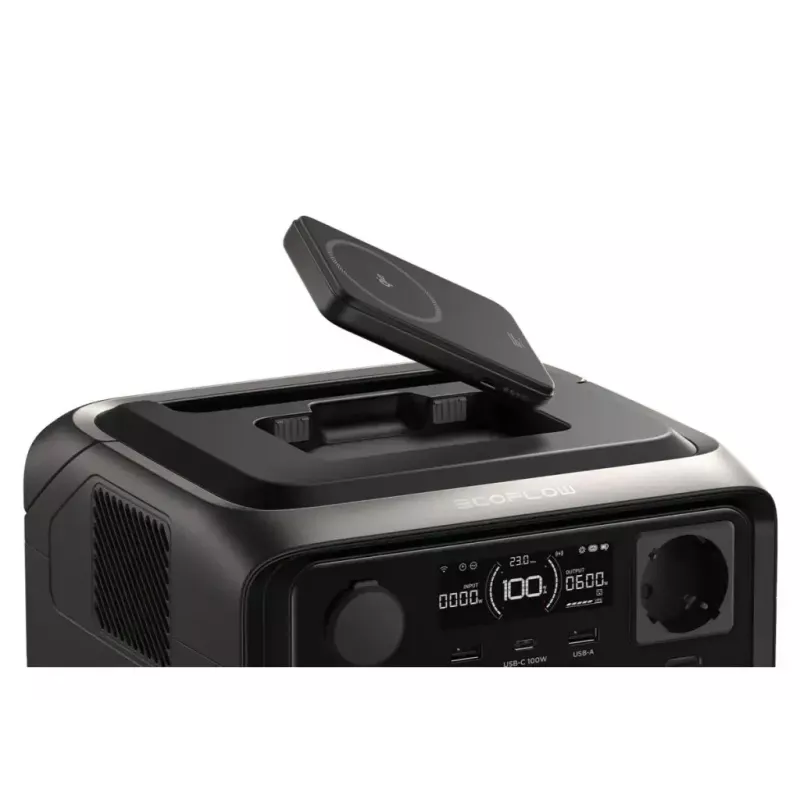 Batería portátil EcoFlow RIVER 3 MAX PLUS Wireless, 858Wh