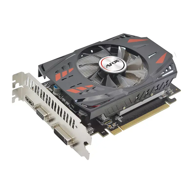 AFOX GeForce GT 730 1GB DDR3 64-bit Low Profile Tarjeta gráfica (AF730-1024D3L7-V1)