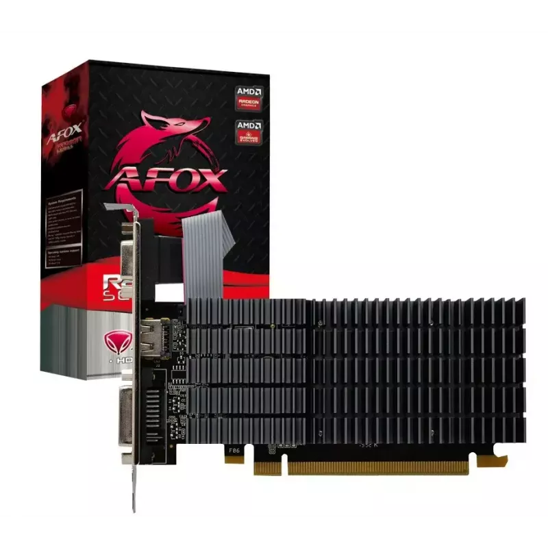 Tarjeta gráfica AFOX Radeon R5 230 1GB DDR3 AFR5230-1024D3L9-V2