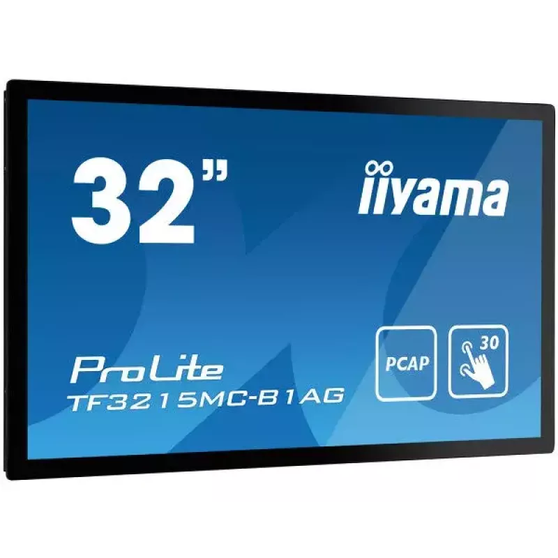 iiyama ProLite TF3215MC-B1AG monitor de ordenador 81,3 cm (32 pulgadas) 1920 x 1080 píxeles Full HD LED táctil kiosco negro