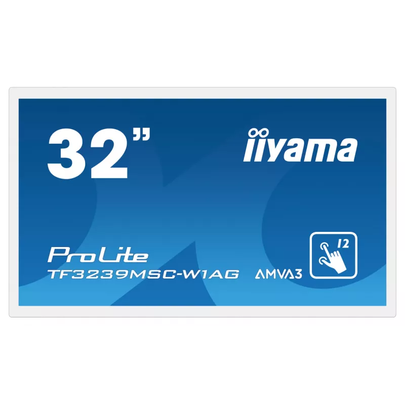Monitor iiyama ProLite TF3239MSC-W1AG 31,5 pulgadas (80 cm) Full HD 1920x1080 LED táctil AMVA3 blanco