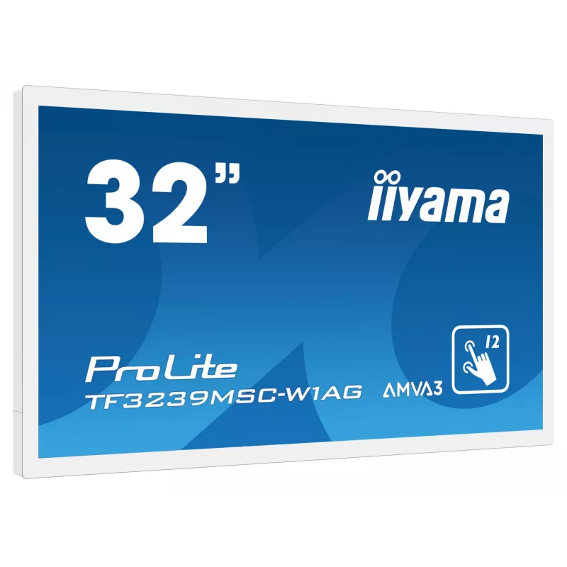 Monitor iiyama ProLite TF3239MSC-W1AG 31,5 pulgadas (80 cm) Full HD 1920x1080 LED táctil AMVA3 blanco