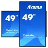 iiyama ProLite TF4939UHSC-B1AG monitor de ordenador 124,5 cm (49 pulgadas) 3840 x 2160 píxeles 4K Ultra HD LED táctil multiusuario negro