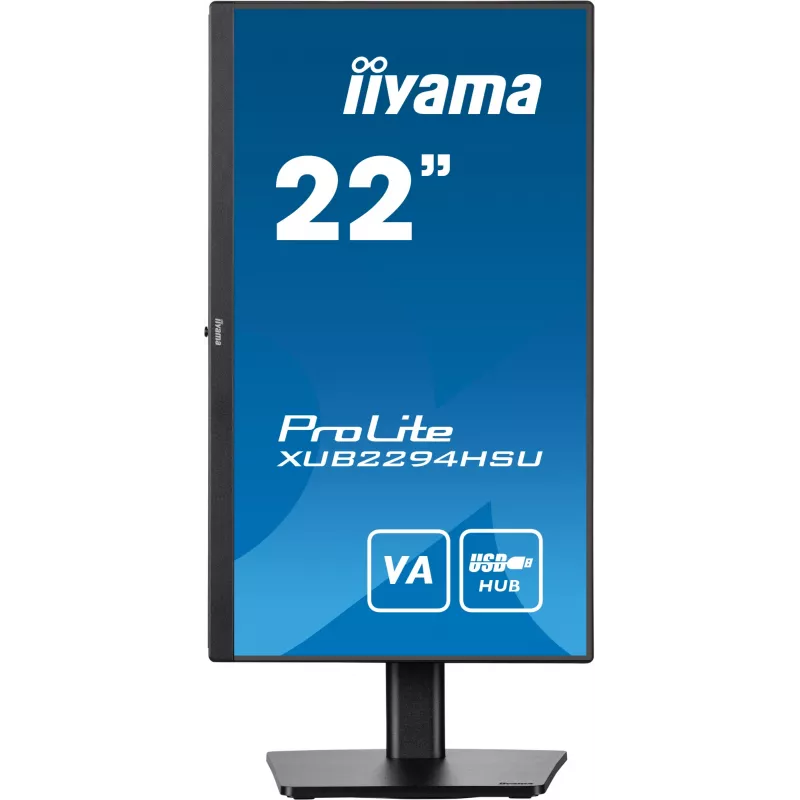 iiyama ProLite XUB2294HSU-B2 monitor de ordenador 54,6 cm (21,5 pulgadas) 1920 x 1080 píxeles Full HD LCD negro