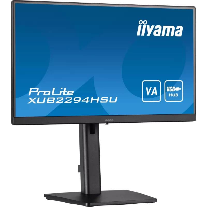 iiyama ProLite XUB2294HSU-B2 monitor de ordenador 54,6 cm (21,5 pulgadas) 1920 x 1080 píxeles Full HD LCD negro