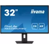 iiyama ProLite XB3288UHSU-B5 monitor de ordenador 80 cm (31,5 pulgadas) 3840 x 2160 píxeles 4K Ultra HD LCD negro
