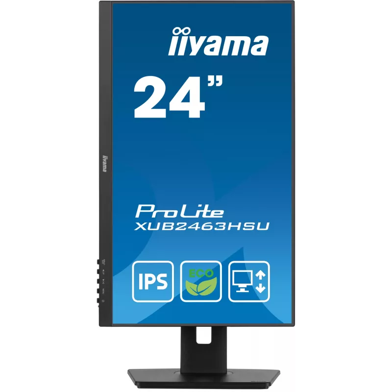 iiyama ProLite XUB2463HSU-B1 Monitor de ordenador 60,5 cm (23,8 inch) 1920 x 1080 píxeles Full HD LED negro
