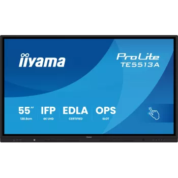 Pantalla táctil IIYAMA TE5513A-B2AG monitor táctil interactivo de 55 inch