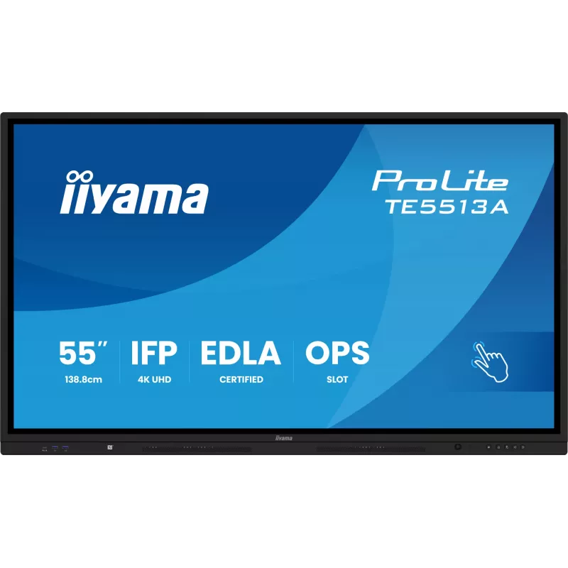 Pantalla táctil IIYAMA TE5513A-B2AG monitor táctil interactivo de 55