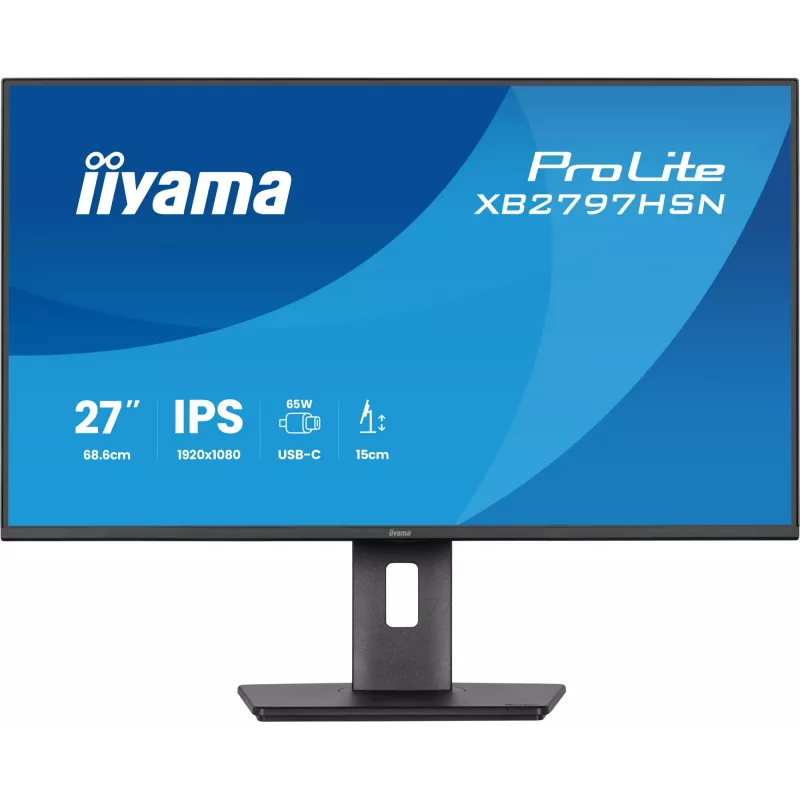 iiyama ProLite XB2797HSN-B1 Monitor de ordenador 68,6 cm (27 inch) 1920 x 1080 píxeles Full HD LCD negro