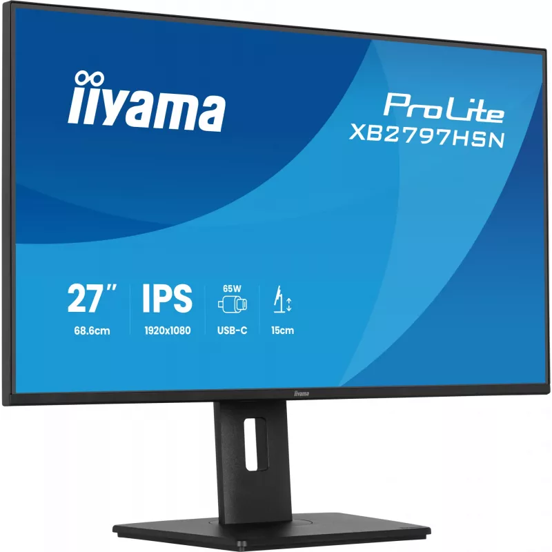 iiyama ProLite XB2797HSN-B1 Monitor de ordenador 68,6 cm (27 inch) 1920 x 1080 píxeles Full HD LCD negro