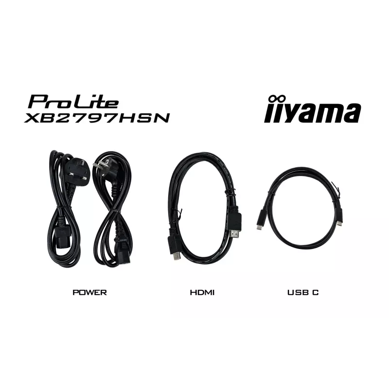 iiyama ProLite XB2797HSN-B1 Monitor de ordenador 68,6 cm (27 inch) 1920 x 1080 píxeles Full HD LCD negro