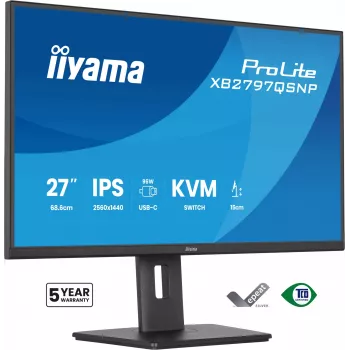 Monitor de ordenador IIYAMA ProLite XB2797QSNP-B1 68,6 cm (27