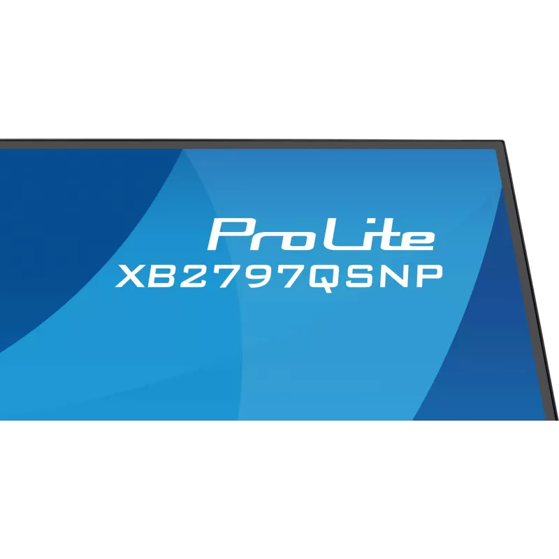 Monitor de ordenador IIYAMA ProLite XB2797QSNP-B1 68,6 cm (27 inch) 2560×1440 QHD LED, 16:9, mate, altavoces, hub USB 3.2, altura ajustable, VESA